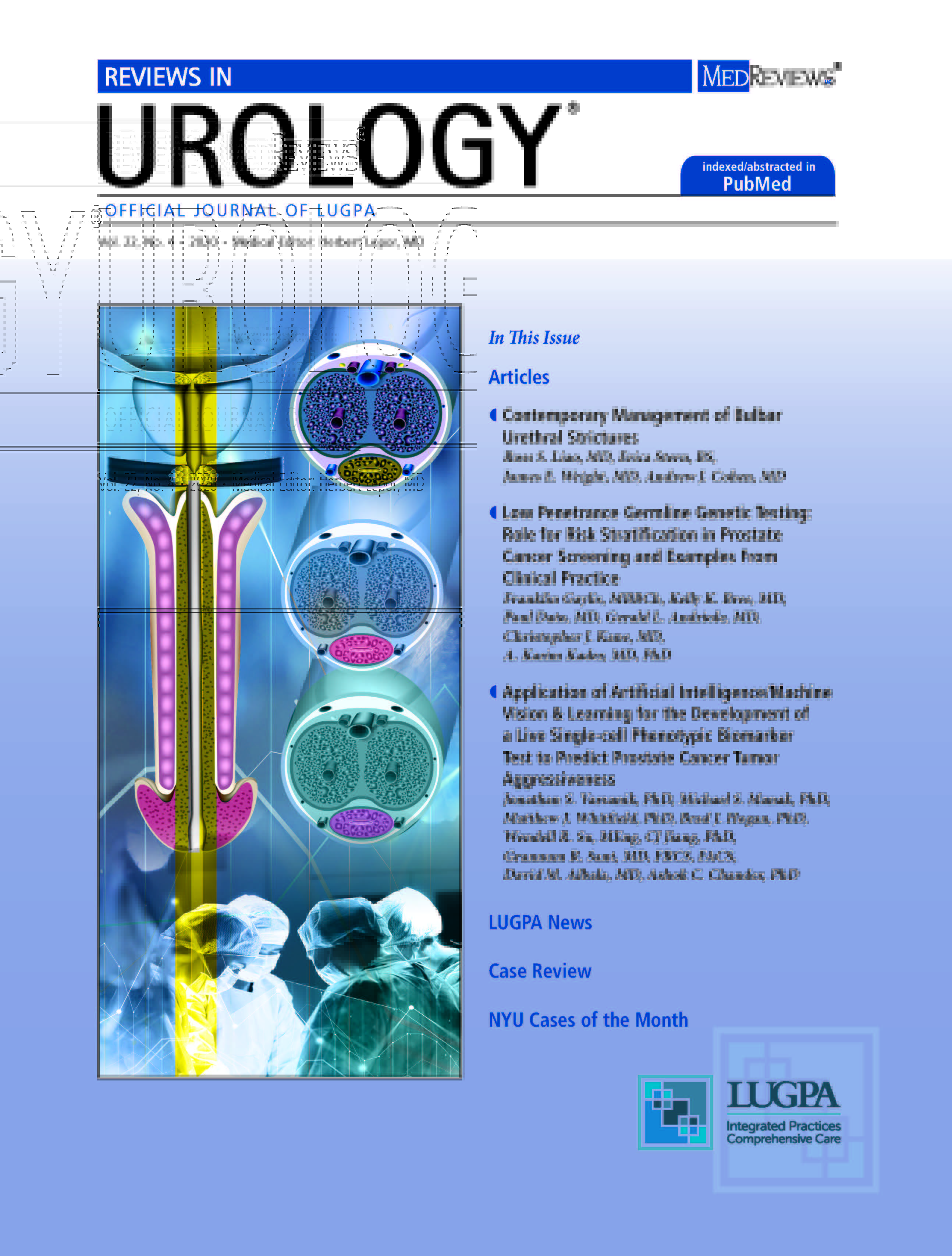 recent research topics in urology
